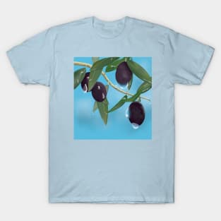 Olives with water drops T-Shirt